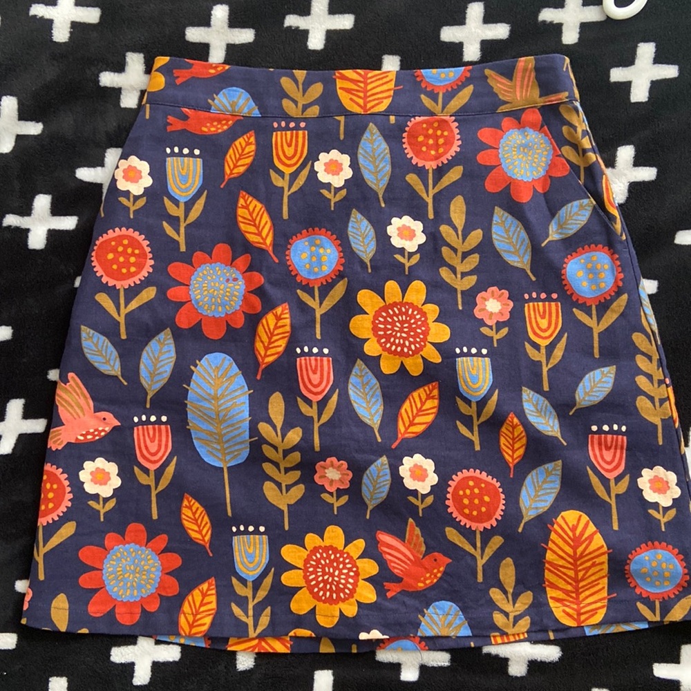 Princess Highway Retro Floral Skirt